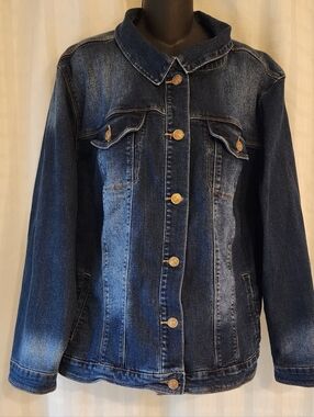 Vintage America Blues Denim Jacket 2x